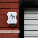 Wall-Mounted Dog Poop Bag Dispenser Station