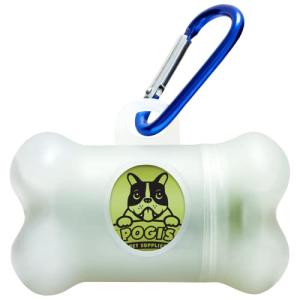 Pogi's Poop Bag Dispenser with Carabiner Clip