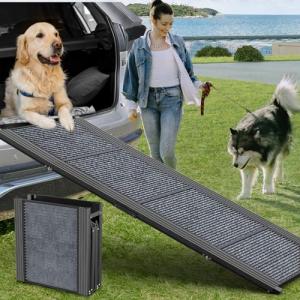 Portable Dog Ramp for Car – 63" Long & Non-Slip