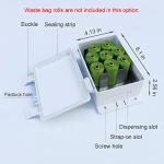 Wall-Mounted Dog Poop Bag Dispenser Station