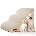 Aodisman Non-Slip 3-Step Dog Ramp for Sofa