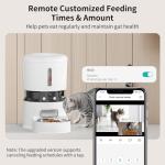 Smart Automatic Pet Feeder with Cameras and App