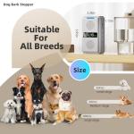 Ultrasonic Dog Bark Deterrent - Adjustable & Rechargeable