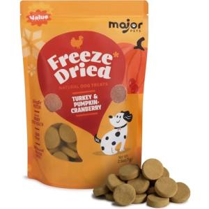 Freeze-Dried Turkey Dog Treats with Pumpkin & Cranberry