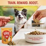 Freeze-Dried Turkey Dog Treats with Pumpkin & Cranberry