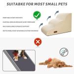 Aodisman Non-Slip 3-Step Dog Ramp for Sofa
