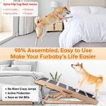 Extra Wide Dog Ramp for Easy Couch Access