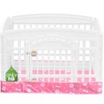 Dog Playpen with Mesh Bottom - 4 Panels