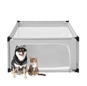 EHEYCIGA 42" Puppy Playpen for Dogs and Cats