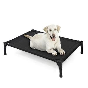 Garnpet Elevated Dog Bed for Large Breeds
