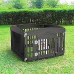 SMUG 6-Panel Dog Playpen for Small to Medium Dogs