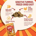 Freeze-Dried Turkey Dog Treats with Pumpkin & Cranberry