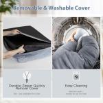 WNPETHOME XL Washable Orthopedic Dog Bed with Bolsters