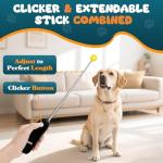 BARKIE Dog Training Clicker with Target