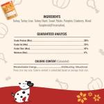 Freeze-Dried Turkey Dog Treats with Pumpkin & Cranberry