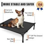 Garnpet Elevated Dog Bed for Large Breeds