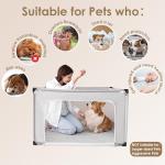 EHEYCIGA 42" Puppy Playpen for Dogs and Cats