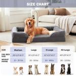 Orthopedic XL Dog Bed with Washable Cover