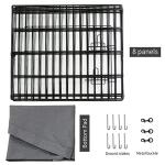 8-Panel Foldable Metal Dog Exercise Pen