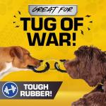 Tonka 3-Ring Tug Toy for Medium to Large Dogs