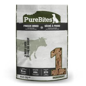 PureBites Freeze-Dried Beef Dog Treats, 11oz