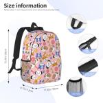 Kids Pink Dog Backpack for Preschool and School