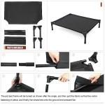 Garnpet Elevated Dog Bed for Large Breeds