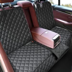 Upgraded Dog Car Seat Cover for Back Seat