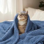 Soft Fleece Dog Blanket for Small Pets