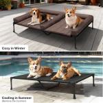 Veehoo Cooling Elevated Bed for Medium Dogs