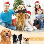 Letsmeet Plush Crinkle Dog Toy for All Sizes