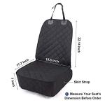 Dog Car Seat Cover – Waterproof & Nonslip Front