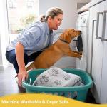 Soft Washable Dog Blanket for Medium Dogs (Grey)