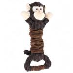 Letsmeet Plush Crinkle Dog Toy for All Sizes