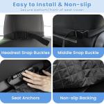 Waterproof Dog Car Seat Cover for Front Seats