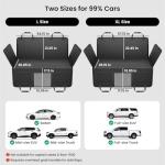 REEVAA Waterproof Dog Hammock Seat Cover for Trucks