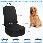 Waterproof Dog Car Seat Cover for Front Seats
