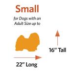 24-Inch Pink Folding Dog Crate with Divider