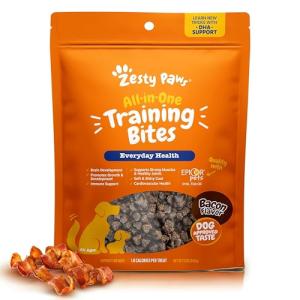 Bacon Flavor Dog Training Bites with Omega-3
