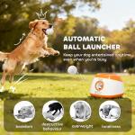 Automatic Dog Ball Launcher with Remote Control