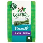 Greenies Large Dental Dog Treats, Fresh Flavor