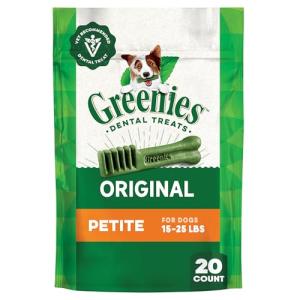 Greenies Dental Chews Petite Treats for Dogs