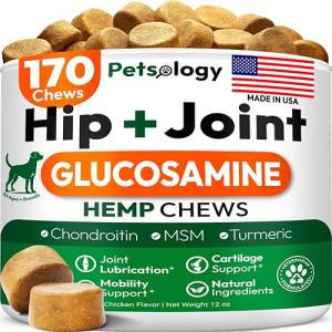 Hemp Joint Supplement Chews for Happy Dogs