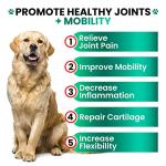 Hemp Joint Supplement Chews for Dogs - 170 Treats