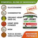 Hemp Chews for Dogs - Hip & Joint Support