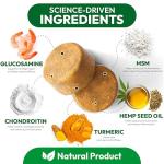 Hemp Joint Supplement Chews for Happy Dogs