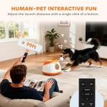 Automatic Dog Ball Launcher with Remote Control