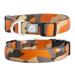 Adjustable Padded Dog Collar with Reflective Logo