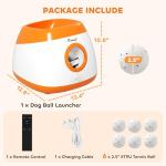 Automatic Dog Ball Launcher with Remote Control