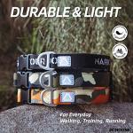 Adjustable Padded Dog Collar with Reflective Logo